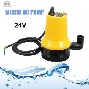 Micro Submersible Pump Bilge Pump 12V/24V Agricultural Irrigation Portable Electric Water Pump for Pumping and Draining