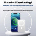 ZHIKE PowerBank 20000mAh Fast Charging Magnetic Wireless Battery Power Bank 20W Pengisi Daya Kabel Kompatibel dengan iP13 14 15Pro Plus Promax Mini HUAWEI Xiaomi Samsung OPPO VIVO Ponsel Cerdas Yang Mendukung Pengisian Daya Nirkabel Charger. 