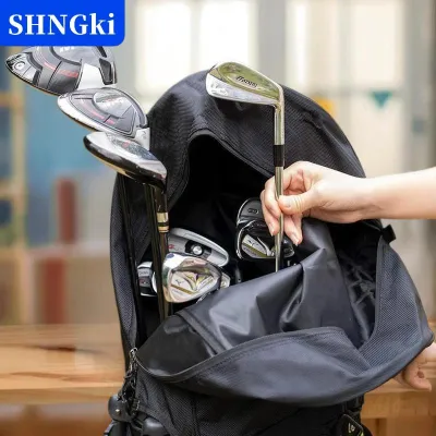 [COD] SHNGki Golf Túi Mưa Bìa Chống Bụi Mưa Mui Xe Câu Lạc Bộ Bảo Vệ Xách Tay Golf Túi Mưa Bìa Cho Túi Golf Và Mang Theo Giỏ Hàng Đứng Túi