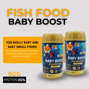 Okiko Balloon Fish Food 90g Special Formula – Premium Nutrition for Aquarium Fish