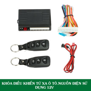 Điều Khiển Khóa Cửa Ô Tô Điện 12V