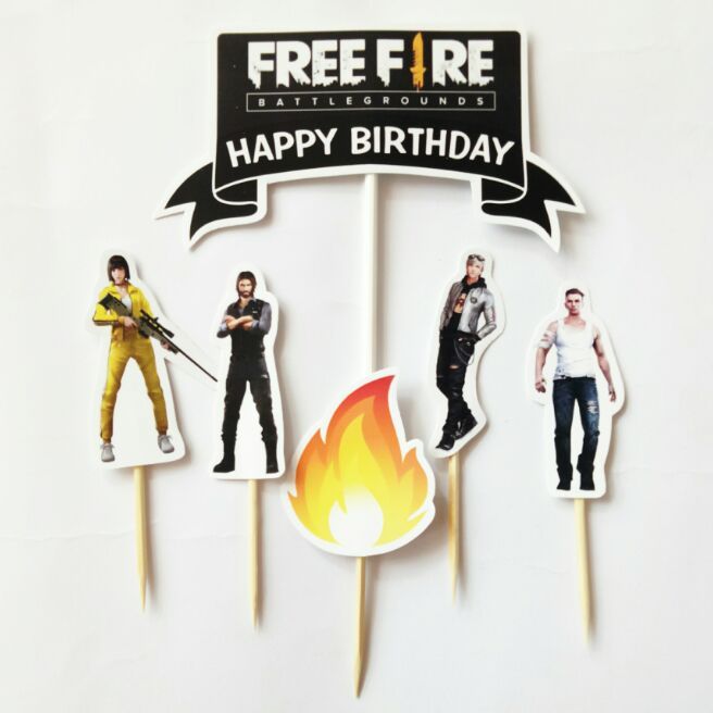 topper toper hiasan kue cake tart happy birthday ulang tahun karakter