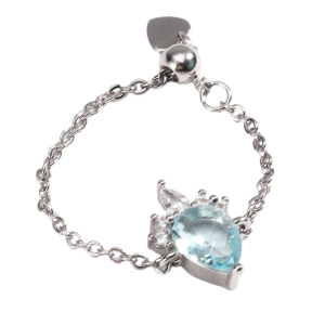 Teardrop Opening Rings Geometric Rings Hand Chain Rings Adjustable Rings Suitable for Fashion Enthusiasts