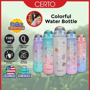 CERTO Water Bottle Drinking Bottle Flip Bottle Plastic Bottle Flip Bottle Sport Bottle Sticker Bottle Big Bottle Gift网红水瓶