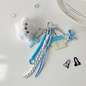 Cartoon Doll Keychain Pendant Decorative Pendant Star Photo Frame Pendant 痛包装饰星星相框挂饰