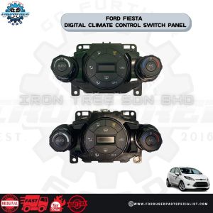 Ford Fiesta Digital Climate Air Cond Heater Switch Panel (Original Used)