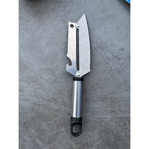 Dao Bào 2 Lưỡi Bằng INOX Không Gỉ - Dụng Cụ Bào Rau CủThái Lát Khui Nắp Hộp Đa Năng 5 in 1 - Bàn Bào  Dao Bào Đa Năng