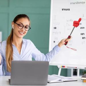 1 ชิ้น แท่งนิ้วสอน เทเลสโคปิก สแตนเลส เสาเพื่อการศึกษา ไวท์บอร์ด ตัวชี้นักเรียน เครื่องมือการสอน ของเล่นสำหรับครู เครื่องมือเกมปาร์ตี้ แท่งนิ้วโฟม