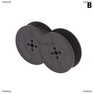 [COD] Yaokeqi Typewriter Ribbon Twin Spool Typewriter Ribbon Black Twin Spool Replacement Pack for Most Typewriter
