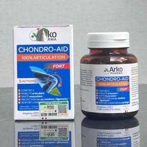 Viên Uống Arkopharma Chondro-Aid Arkoflex Fort 60 viên- Giảm đau nhức xương khớp  bổ khớp