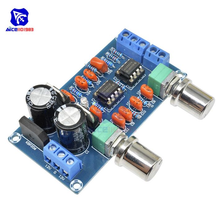 Diymore NE5532 Low Pass Filter Board Subwoofer Volume Control Board ...