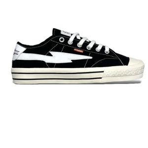 Sepatu XternalStepSure - Sepatu Sneakers Miterns Storm Low Black White