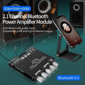 Portable 21 Bluetooth Audio Amplifier 160W2 220W Subwoofer para sa Kotse at Bahay