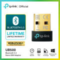TP-Link UB500  Bluetooth 5.3 Nano USB Adapter ตัวรับ - ตัวส่ง สัญญาณ Bluetooth จาก PC  ไปหาอุปกรณ์ที่มี Bluetooth. 