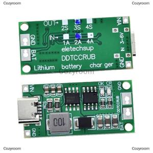 [COD] Cozyroom 2S 3S 4S 1-4A Booster Module Lithium Polymer Lithium Ion Battery Charging Module Step-Up Boost LiPo Polymer Li-Ion Charger