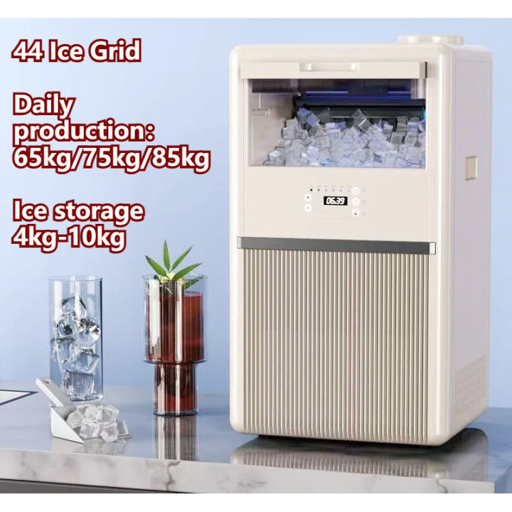Commercial Ice Maker Machine - Large Capacity Automatic Cube Ice Maker ...