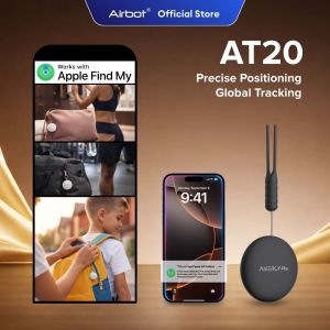 Airbot AT20 | Tracker GPS Key Pet Tracker Sound Alert Bluetooth Smart Tag Smart Locator AntiLost Earbud Luggage MFi Phone Fi