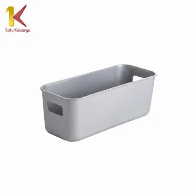 Satu Keluarga Kotak Penyimpanan Bin Pantry Serbaguna C1177 Kotak Plastik Keranjang Storage Box