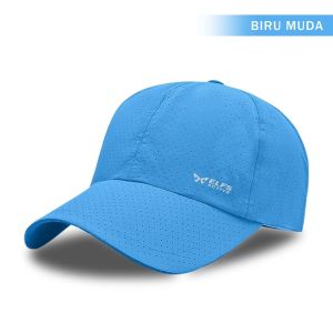 Elfs Active Quick Dry Baseball Cap Topi Olahraga Breathable Reflective