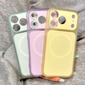 Luxury Jelly Matte Silicone For MagSafe Magnetic Case For iPhone 17 16 15 14 13 Pro Max Shockproof Translucent Soft Bumper Cover