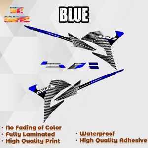 YAMAHA SNIPER 150 2019/2020 STOCK DECALS (WATERPROOF LAMINATED FADE PROOF)