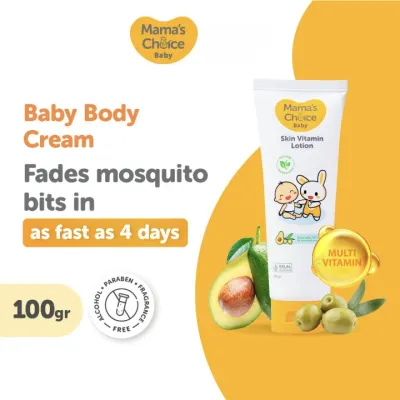 Mamas Choice Baby Hair Vitamin Lotion / Calming Tummy Oil / Skin Vitamin Lotion / Daily Nourishing Face Cream