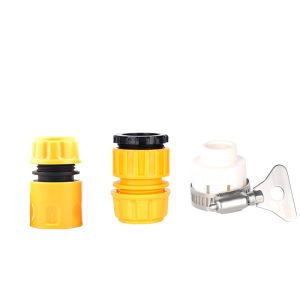 Connectors for Faucet Water Gun Connector Plastic Car Wash Joint Faucet Garden Water Connectors