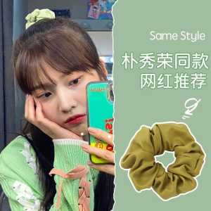 Hairband Scrunchies Hair Rope Getah Rambut Fashion Satin Girls Ponytail Elastic Rope 发圈 绑头发 大肠发圈