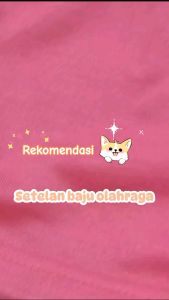 Baju Setelan Olahraga Tunik Muslimah Panjang Kombinasi Warna Setelan Yovios