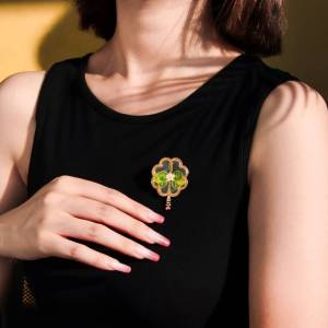 Her Lab Jewelry | Trâm Cài Cổ Điển Hoa Cài Ngực Cổ Điển Phong Cách Trung Quốc Phụ Kiện Váy Sườn Xám Trâm Cài Trang Sức Nữ