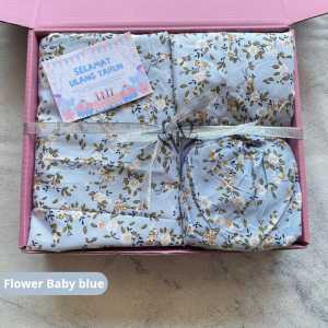 Hampres Mukena anak bahan katun lembut Gift Box Kado anak Cewek Kado Ultah anak perempuan kado ulang tahun mukena anak tazbiya