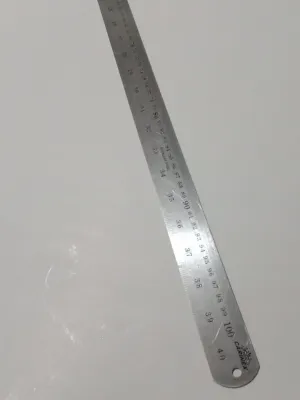 PENGGARIS POLA JAHIT BESI TEBAL PANJANG 100 CM STAINLES STEEL 1 METER / PENGGARIS POLA JAHIT / penggaris pola jahit / penggaris panjang 100 cm / mistar / alat pola penggaris multifungsi / jidar / penggaris pola / penggaris pola set