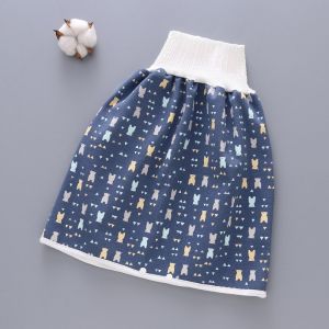Baby Diaper Waterproof Skirt Infant Leak-proof Urine Training Pants Cloth Diapers Kids Nappy Sleeping Bed Potty Trainining