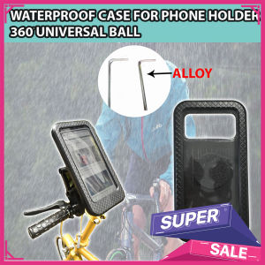 Adjustable waterproof motorcycle bike phone holder case stand motor bicycle cellphone holder