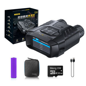 FNIRSI กล้องโทรทรรศน์ NVS-40 4K แว่นตาการมองเห็นได้ในเวลากลางคืนกล้องส่องทางไกลแบบ HD 6X ดิจิตอลซูมได้300เมตรใช้งานได้สองแบบกลางวันและกลางคืน