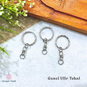 10pcs RING GANTUNGAN KUNCI TEBAL