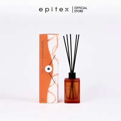 Epitex Serenova Reed Diffuser 120ml | Long Lasting Home Fragrance | Mood Enhancing Scent | Aromatherapy Diffuser for Bedroom Living Room Bathroom & Office | Elegant Home Décor Gift