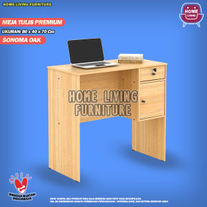 MEJA KOMPUTER MEJA LAPTOP MEJA TULIS MEJA KERJA PUTIH MTK 80 MEJA RUANG KERJA RUMAH