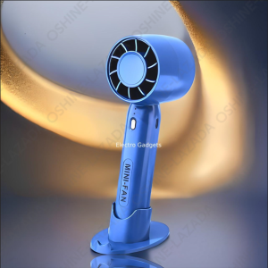 NANATECH T10 Portable Handheld Fan Rechargeable Mini Turbo Fan Compact & Powerful Airflow