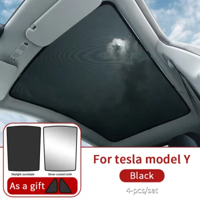 【Top Selling Item】 Skylight Curtain For Tesla Model Y Sunshade Tesla Model Y Accessories2019 To 2023 /car Accessories Model Y Tesla