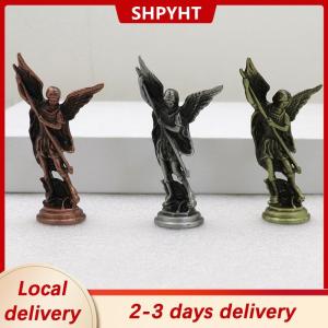 [COD] SHPYHT Local delivery Ship within 24 hours 1PC Crafts For Home Room Tabletop Desktop  Saint Michael FigurineThe Archangel Defeating Satan Guardian Statues
