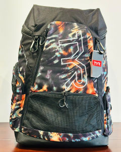 Balo Bơi Lội TYR Alliance 45L Printed Backpack Validus Orange/Aqua/Black