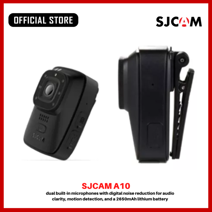 SJCAM A10 Body Cam | Wearable Multi Purpose Camera Recorde | Lazada PH