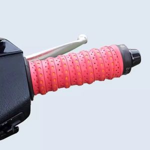 ปลอกแฮนด์จักรยานยนต์และมอเตอร์ไซค์ไฟฟ้า ปลอกแฮนด์สีสันสดใส ซิลิโคนกันลื่นสำหรับฤดูร้อน ปลอกแฮนด์คลัทช์และเบรก ปลอกแฮนด์กันน้ำ