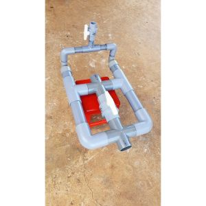 Combo châm phân tự động và lọc cát sỏi rác Turbo 90 lưu lượng 80m3/h- Vật Tư Tưới Linh Nhi