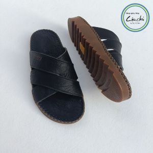 Dép nam thời trang quai chéo Dép nam cao cấp DTM39 đế cao 3cm trẻ bền đẹp