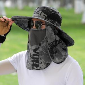 DOSO Solar Fan Cap หมวกกันแดด พร้อมพัดลมพลังงานแสงอาทิตย์ 2พัดลม หมวกปีกกว้างพร้อมพัดลม หมวกกันแดดผู้ชาย แฟชั่น หมวกปีกกว้างกันแดดฤดูร้อน หมวกชาวประมงกันแดดแบบแห้งเร็วสําหรับผู้ชาย