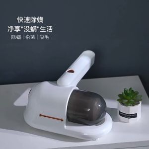 Máy Hút Bụi Cầm Tay Không Dây Mini: Hút Bụi Giường Sofa Hút Lông Tóc Kèm Đèn UV Hỗ Trợ Vệ Sinh