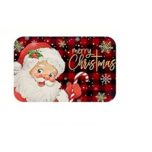40*60/40*120CM Christmas Doormat Mat Xmas Kitchen Mat Bathroom Absorbent Non-slip Floor Mat Christmas Carpet