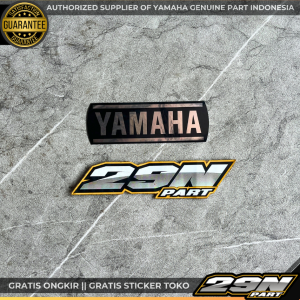 Emblem Yamaha Bak Blok Mesin RX Spesial RXS YT Original 4X8-15435-00